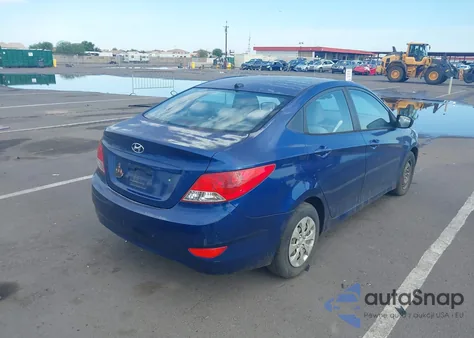 2015 Hyundai Accent Gls z USA, uszkodzony, nr VIN KMHCT4AEXFU918096